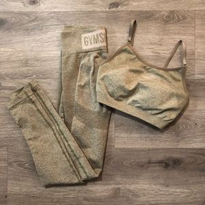 Flex Strappy Sports Bra & High Waisted Legging